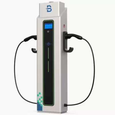 Cây sạc ô tô điện AC, 22kW  x 2, 2 súng sạc type 2